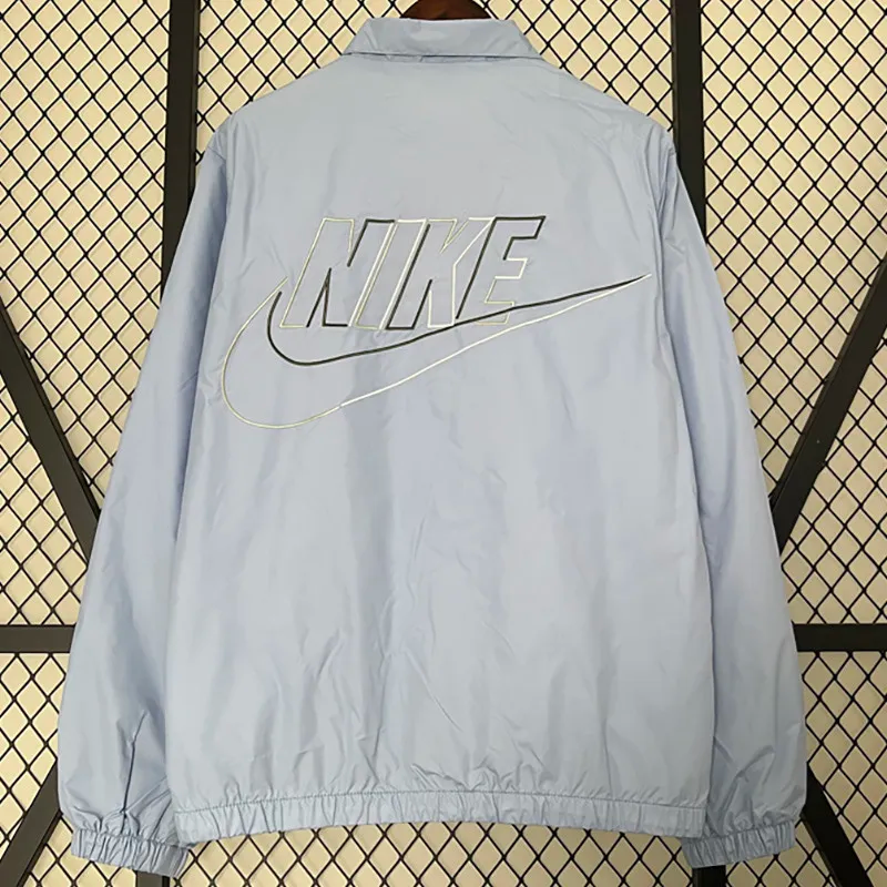 Veste - Nike zippé bleu dragée