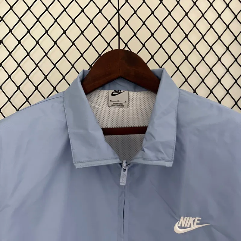 Veste - Nike zippé bleu dragée