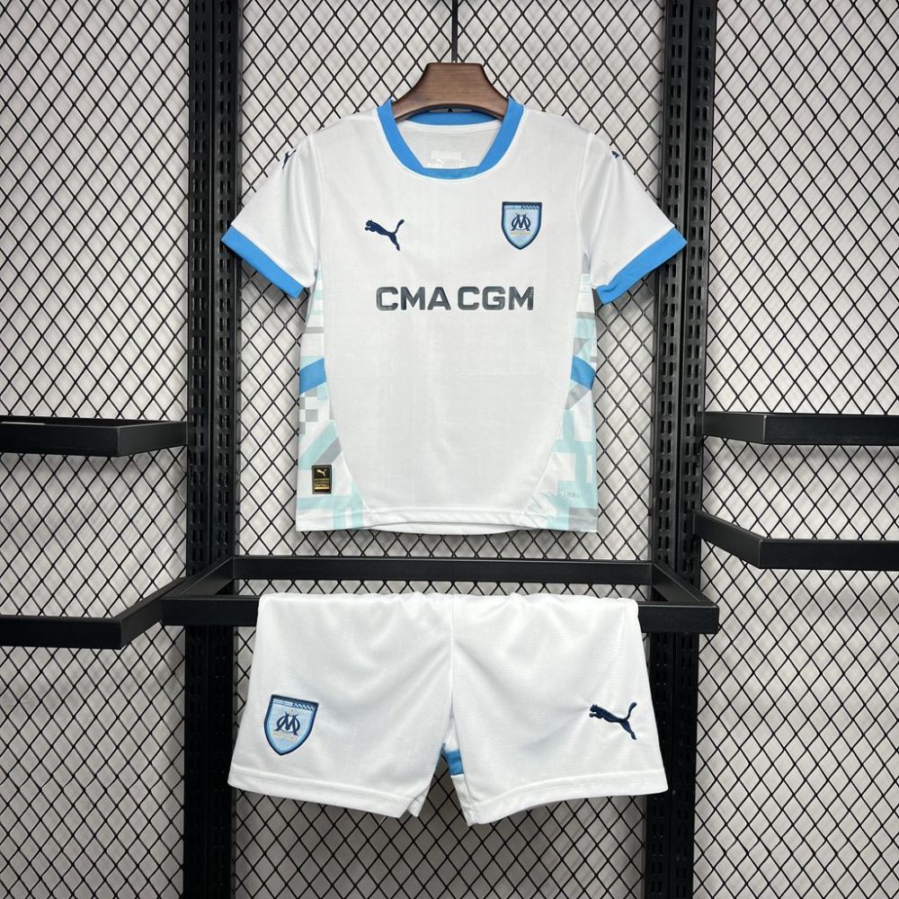 Adidas - Maillot + Short Enfant Marseille 24/25