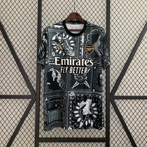 Adidas - Maillot Édition Spécial Arsenal x Ian Wright 23/24