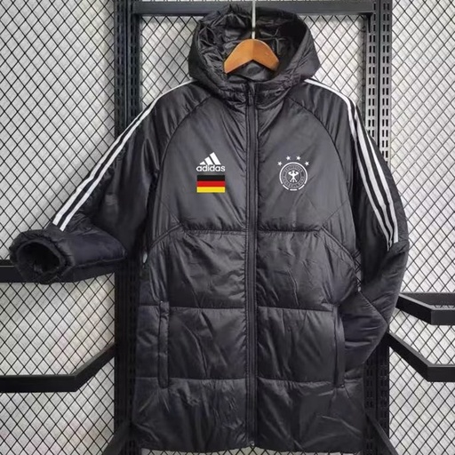 Adidas - Manteau Long Allemagne Noir