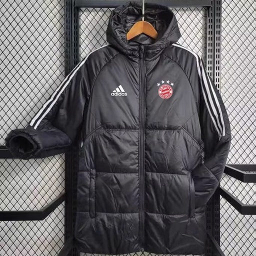 Adidas - Manteau Long Bayern Munich Noir